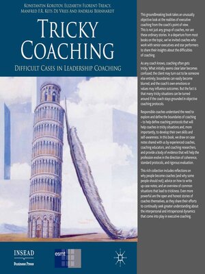 cover image of Tricky Coaching